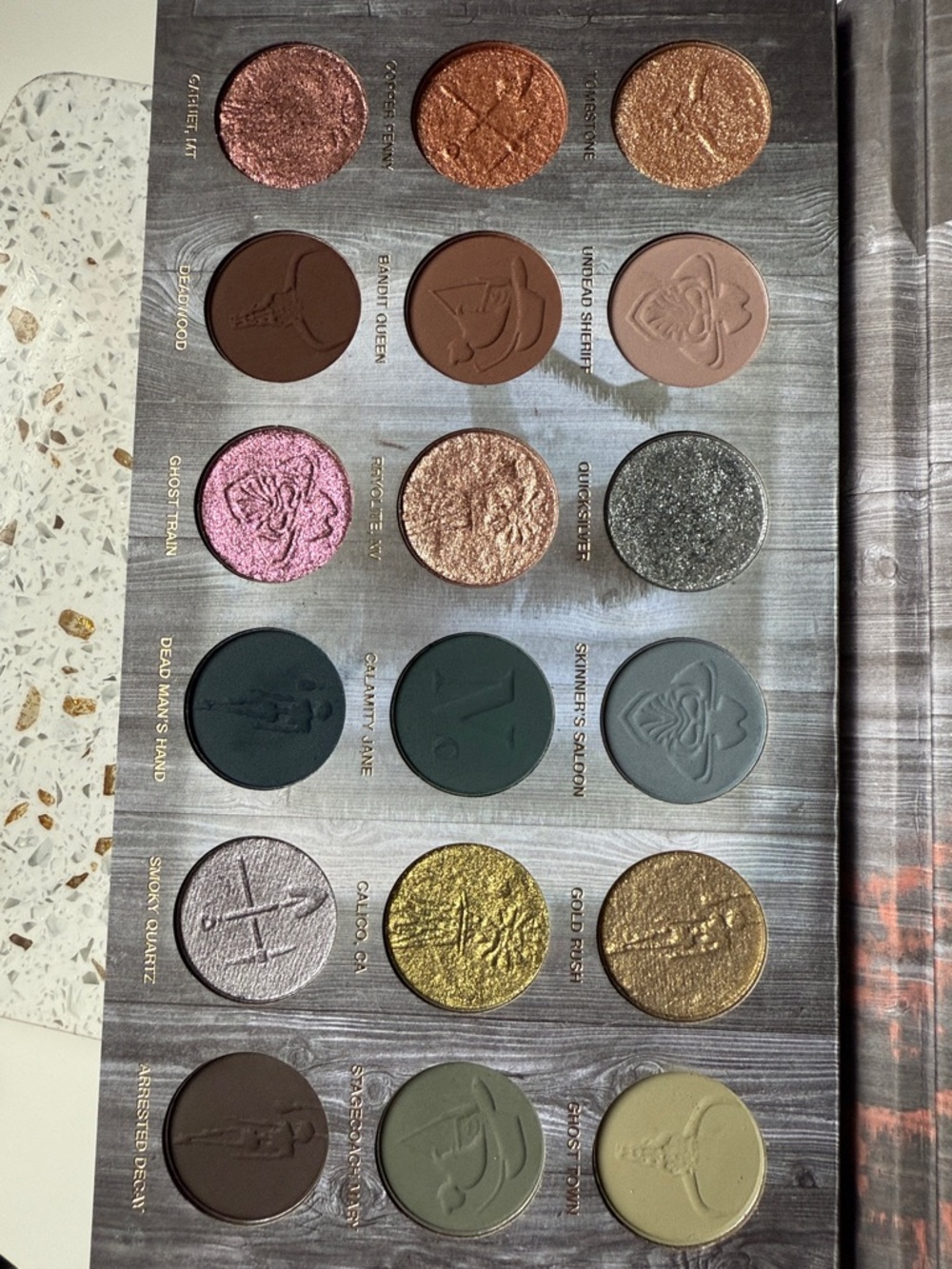Nomad Cosmetics Ghost Town Palette